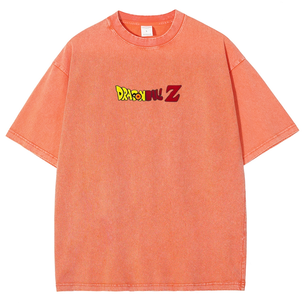 Dragon Ball Z Printed Unisex Washed T-Shirt