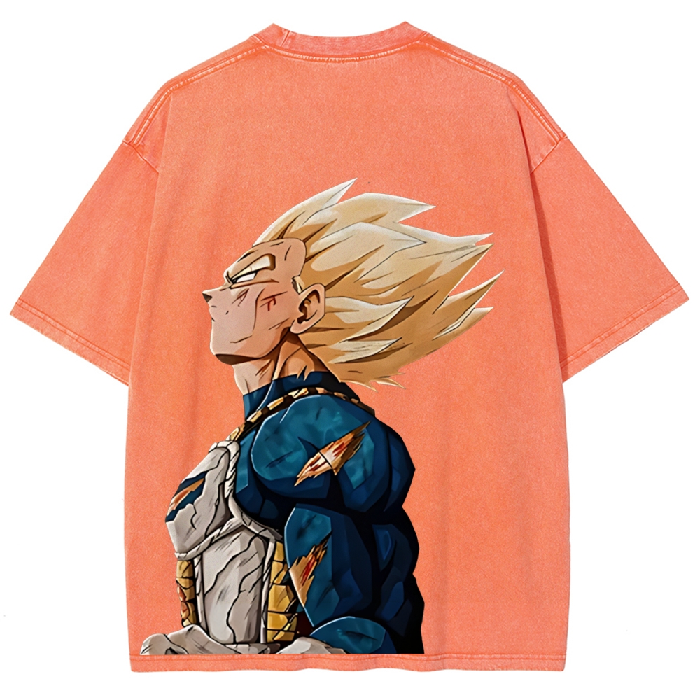 Dragon Ball Z Printed Unisex Washed T-Shirt