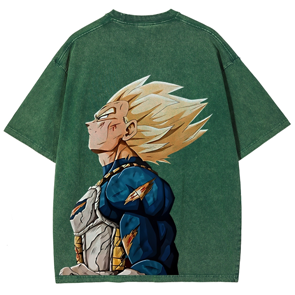 Dragon Ball Z Printed Unisex Washed T-Shirt