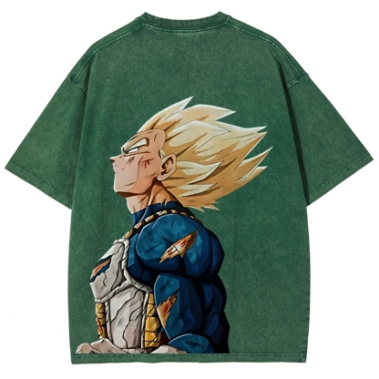 Dragon Ball Z Printed Unisex Washed T-Shirt