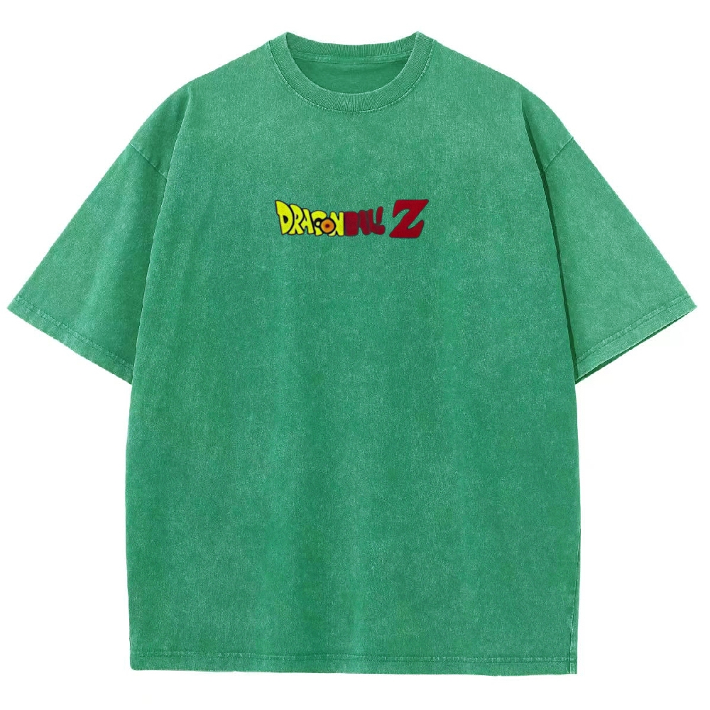 Dragon Ball Z Printed Unisex Washed T-Shirt