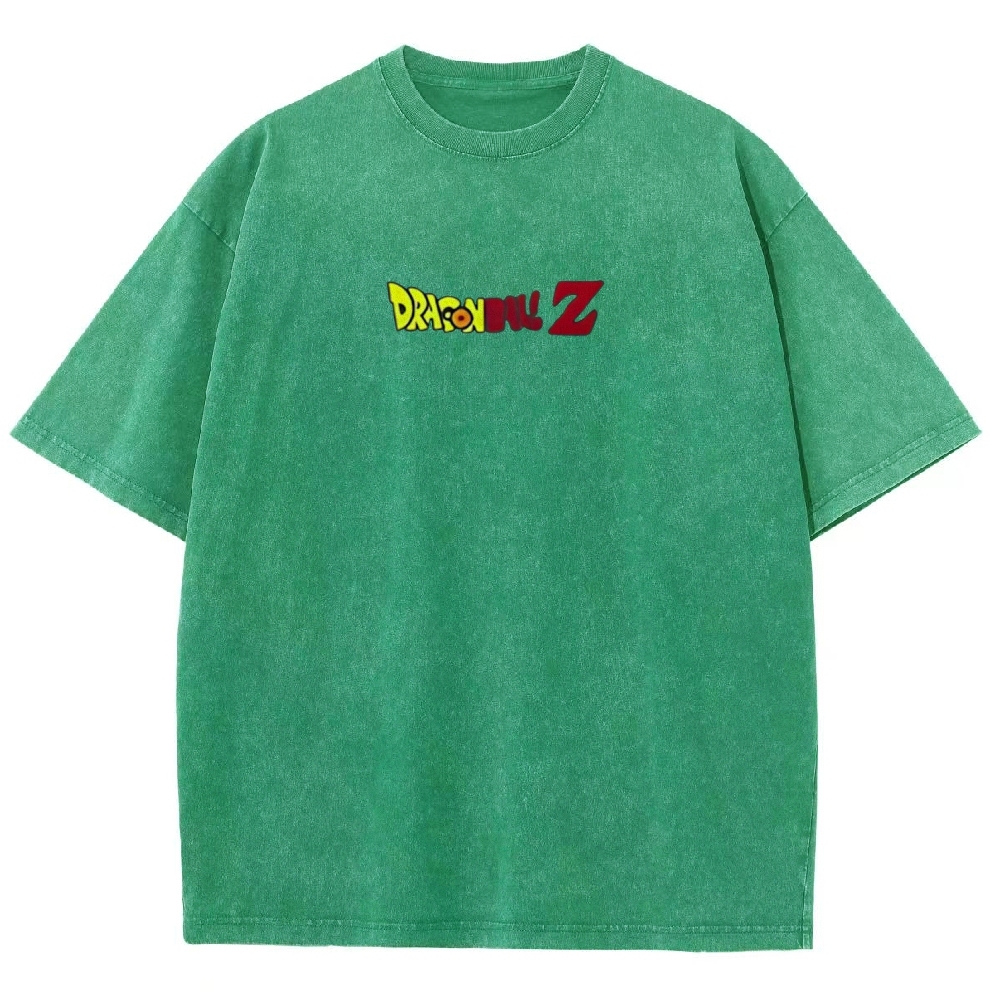 Dragon Ball Z Printed Unisex Washed T-Shirt