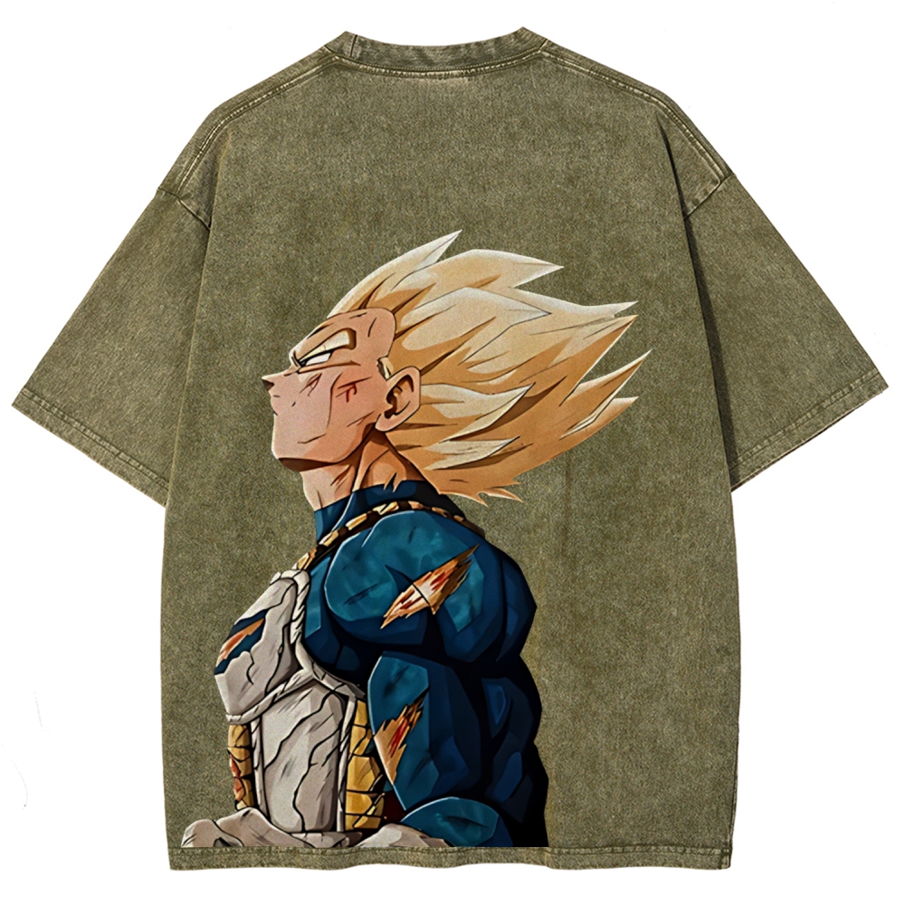Dragon Ball Z Printed Unisex Washed T-Shirt