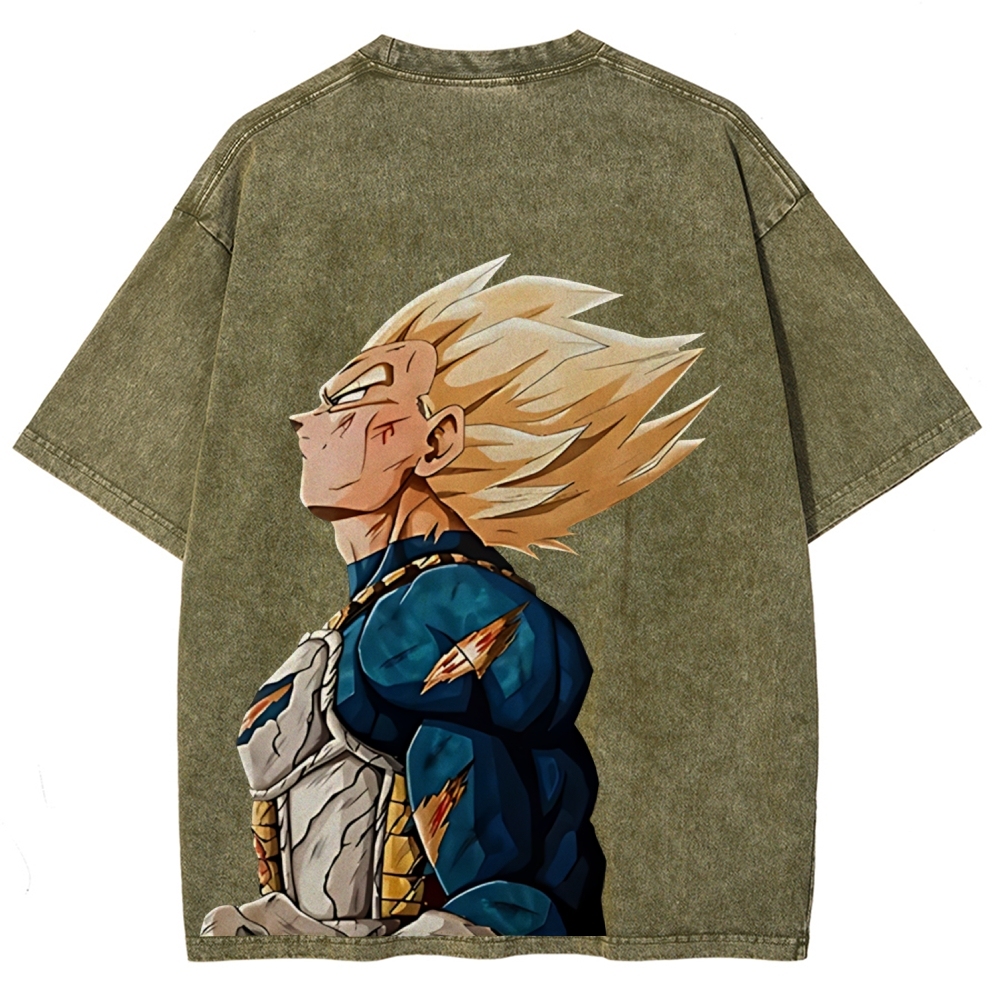 Dragon Ball Z Printed Unisex Washed T-Shirt