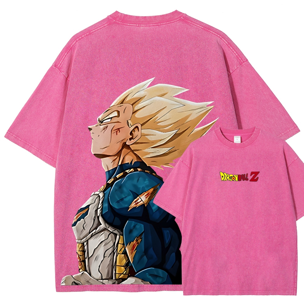 Dragon Ball Z Printed Unisex Washed T-Shirt
