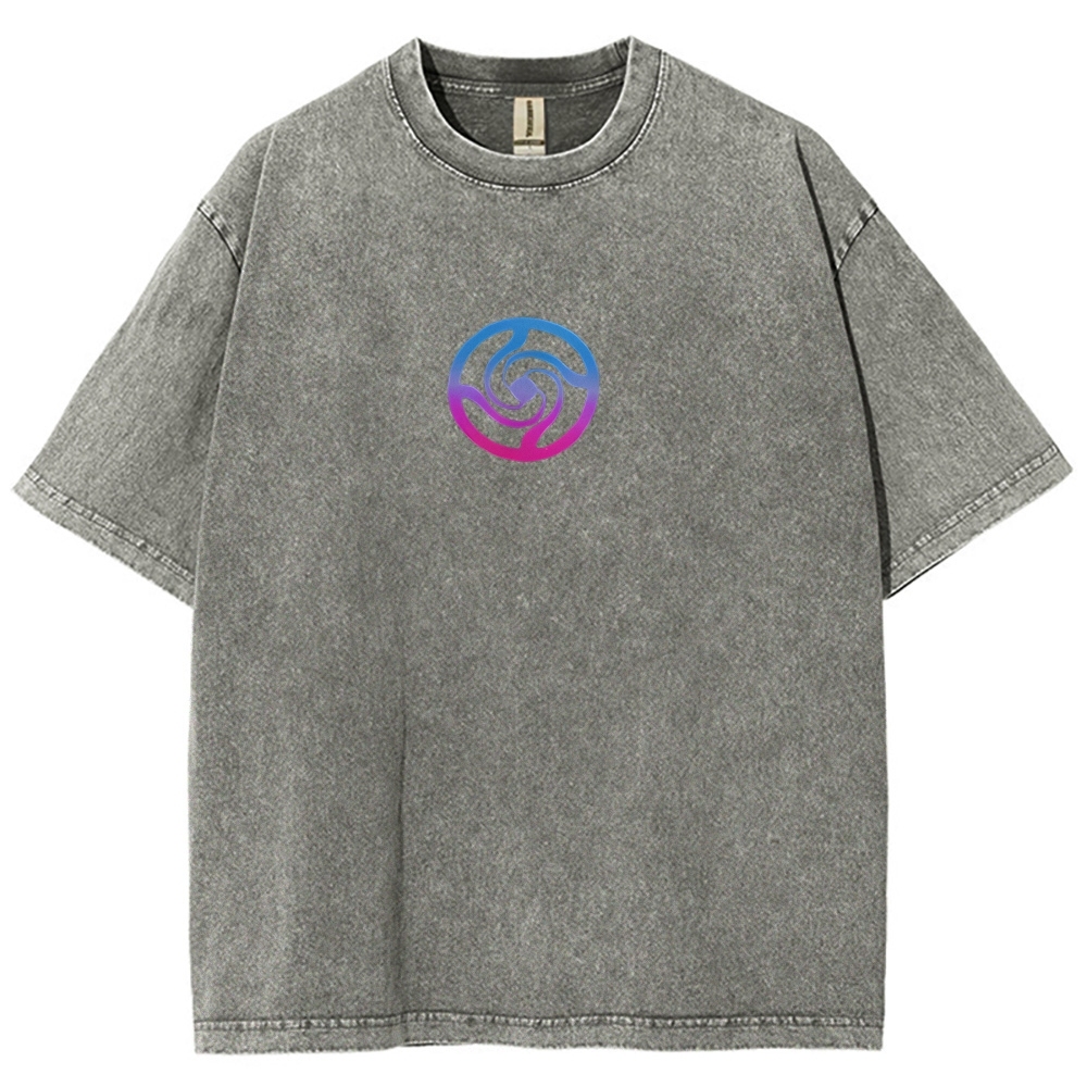 Jujutsu Kaisen Printed Unisex Washed T-Shirt