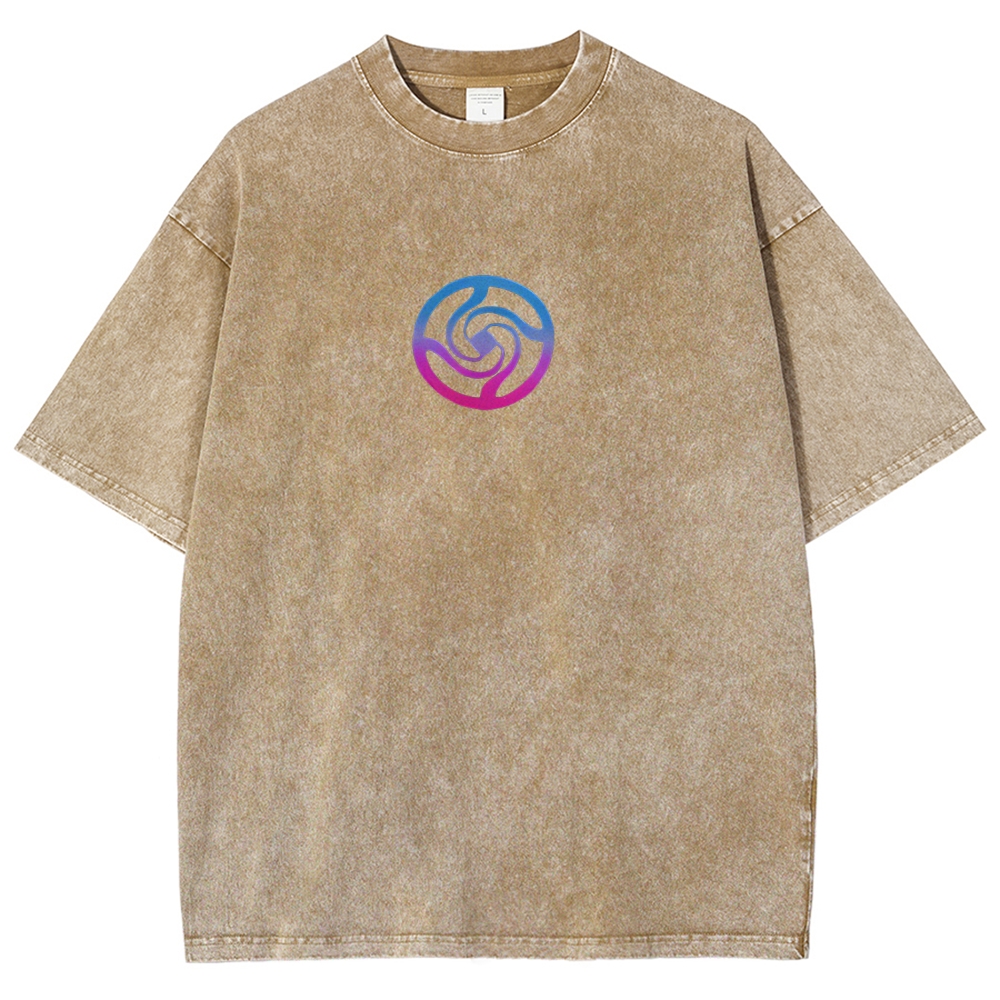 Jujutsu Kaisen Printed Unisex Washed T-Shirt