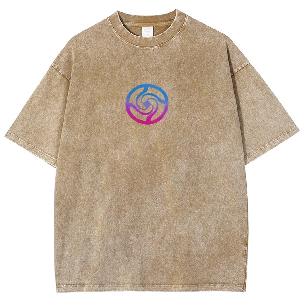 Jujutsu Kaisen Printed Unisex Washed T-Shirt