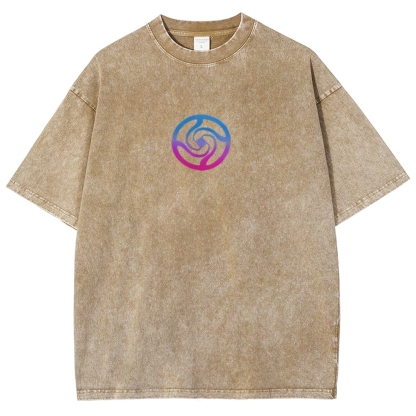 Jujutsu Kaisen Printed Unisex Washed T-Shirt