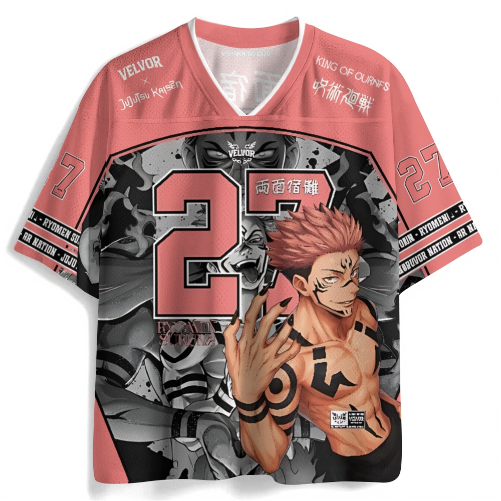 Jujutsu Kaisen Anime Mesh Jersey Shirts 
