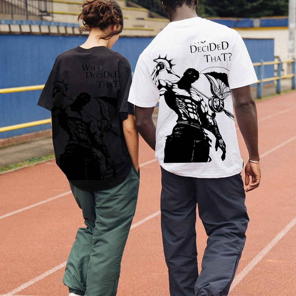 Seven Deadly Sins Escanor Printed Unisex Cotton T-Shirt