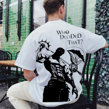 Seven Deadly Sins Escanor Printed Unisex Cotton T-Shirt