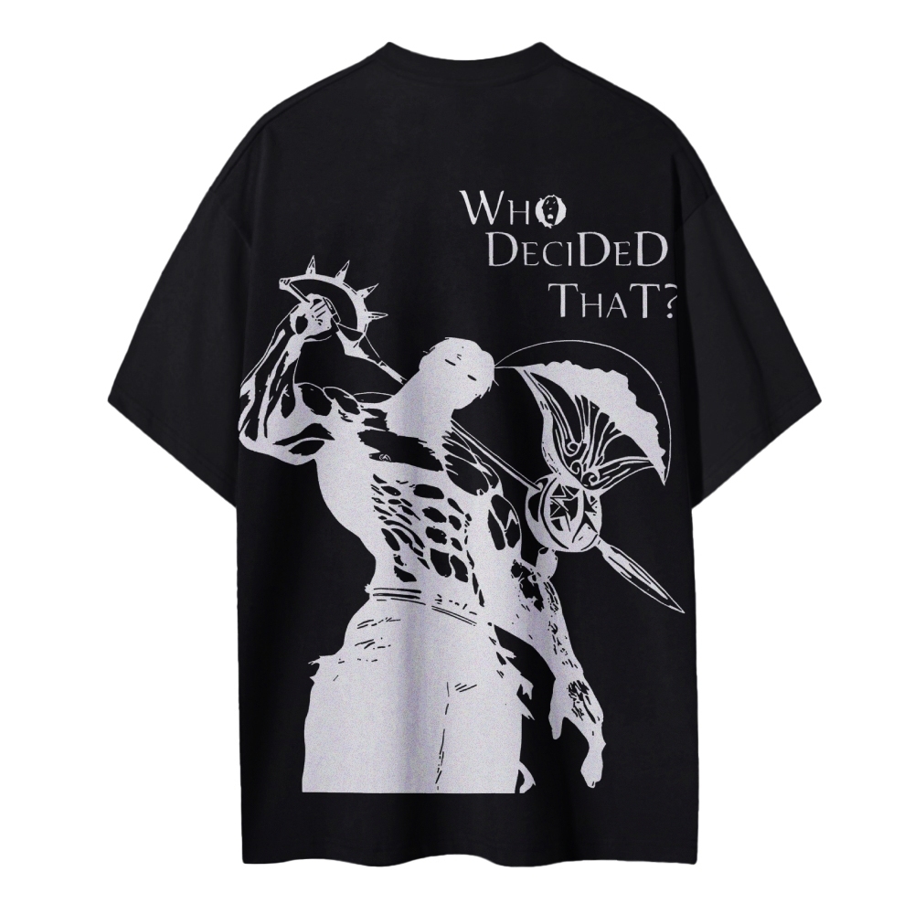 Seven Deadly Sins Escanor Printed Unisex Cotton T-Shirt