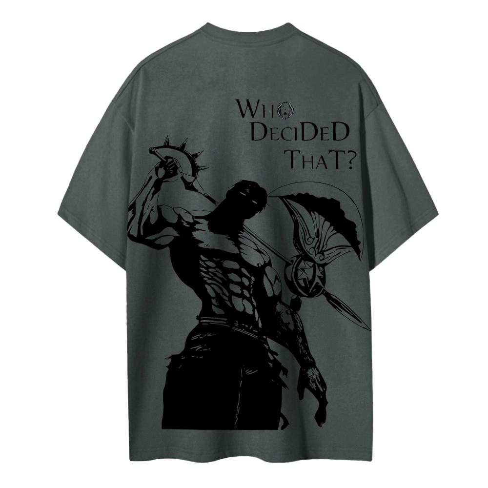 Seven Deadly Sins Escanor Printed Unisex Cotton T-Shirt