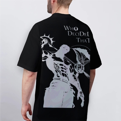 Seven Deadly Sins Escanor Printed Unisex Cotton T-Shirt