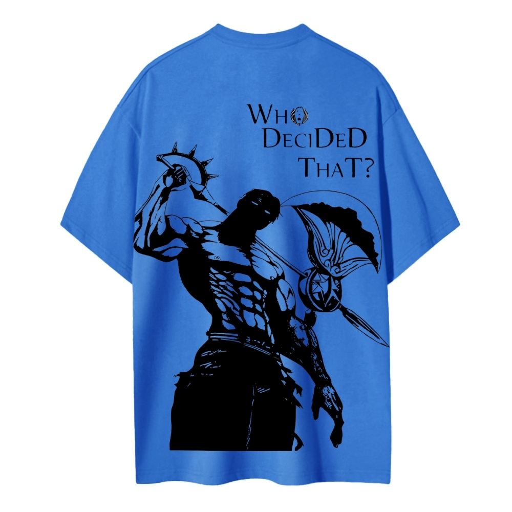 Seven Deadly Sins Escanor Printed Unisex Cotton T-Shirt