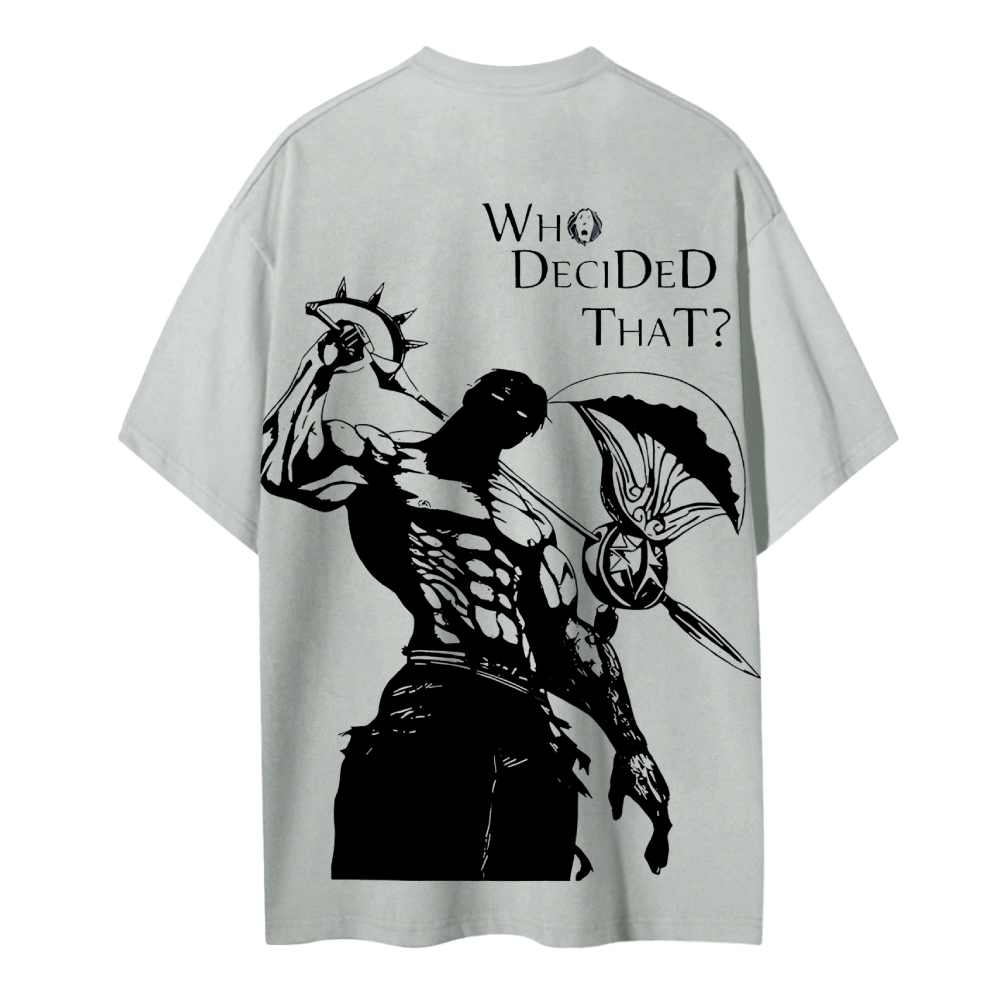 Seven Deadly Sins Escanor Printed Unisex Cotton T-Shirt