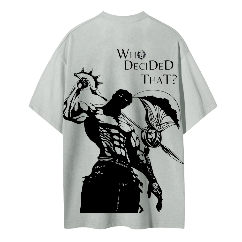 Seven Deadly Sins Escanor Printed Unisex Cotton T-Shirt