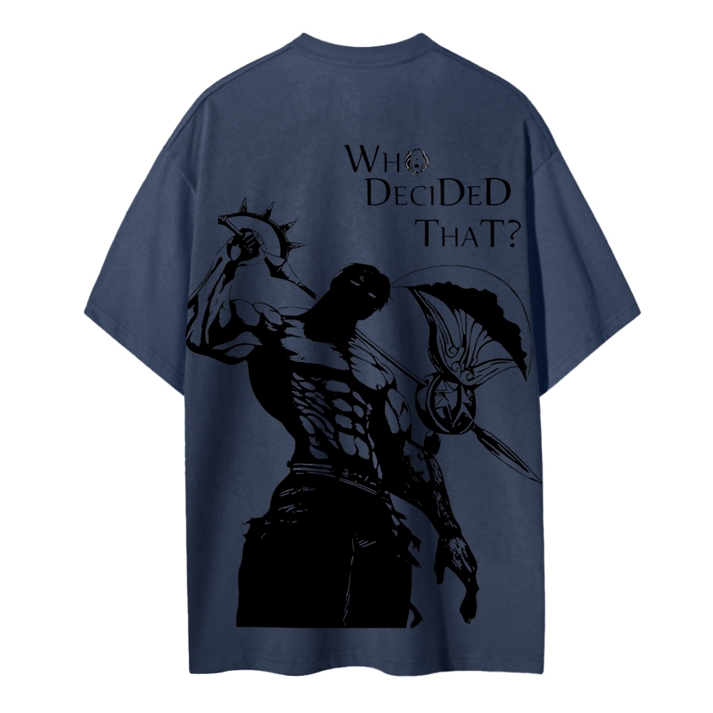 Seven Deadly Sins Escanor Printed Unisex Cotton T-Shirt