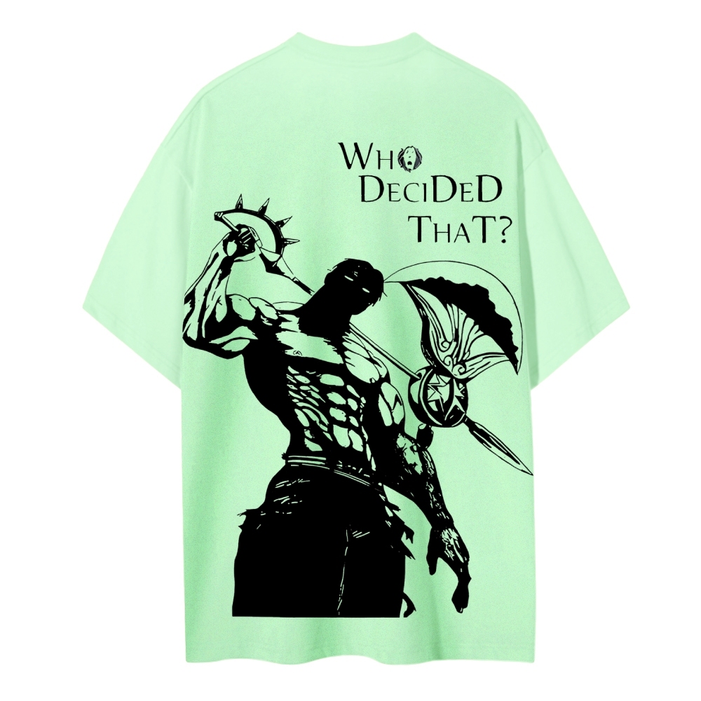 Seven Deadly Sins Escanor Printed Unisex Cotton T-Shirt