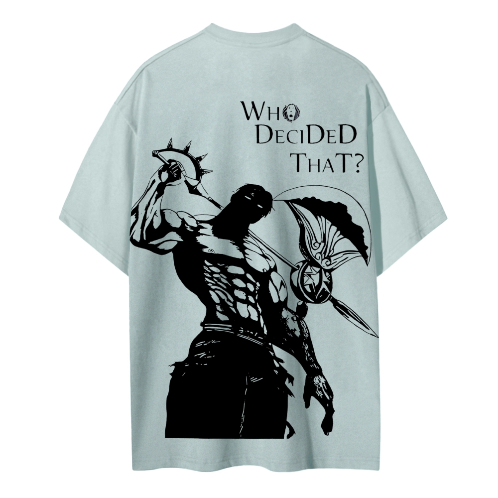 Seven Deadly Sins Escanor Printed Unisex Cotton T-Shirt