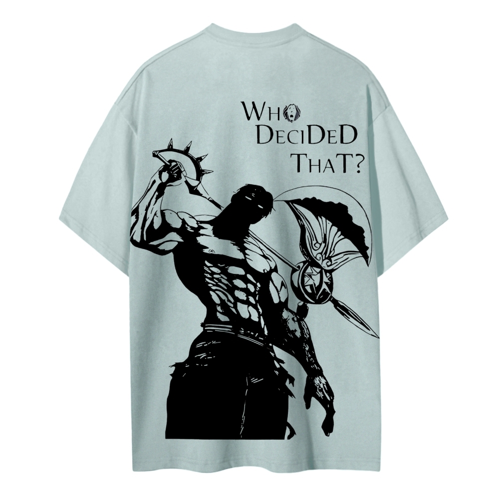 Seven Deadly Sins Escanor Printed Unisex Cotton T-Shirt