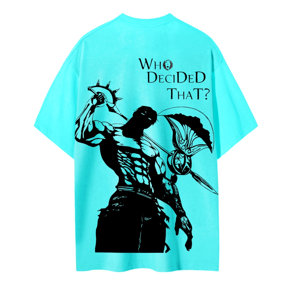 Seven Deadly Sins Escanor Printed Unisex Cotton T-Shirt