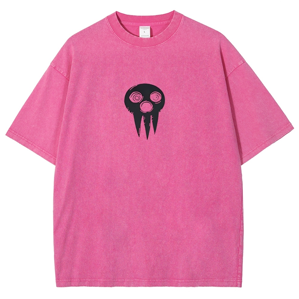 Maka Albarn Soul Eater Printed Unisex Washed T-Shirt