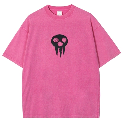 Maka Albarn Soul Eater Printed Unisex Washed T-Shirt