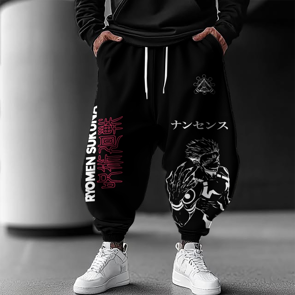 Men's Harlequin Pants Jujutsu Kaisen