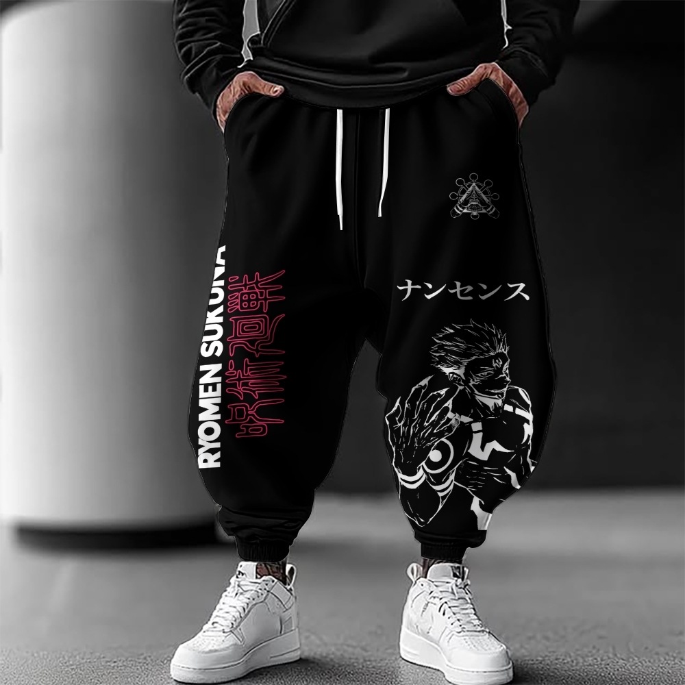 Men's Harlequin Pants Jujutsu Kaisen
