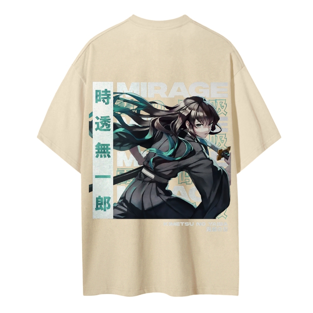 Muichiro Tokito Unisex Fit Cotton T-Shirt | Demon Slayer 