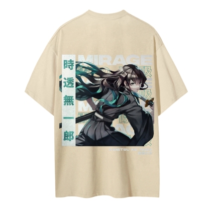 Muichiro Tokito Unisex Fit Cotton T-Shirt | Demon Slayer 