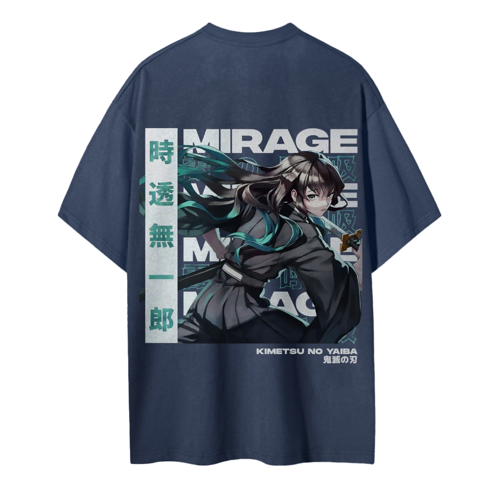 Muichiro Tokito Unisex Fit Cotton T-Shirt | Demon Slayer 