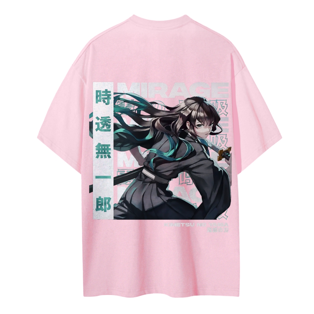 Muichiro Tokito Unisex Fit Cotton T-Shirt | Demon Slayer 