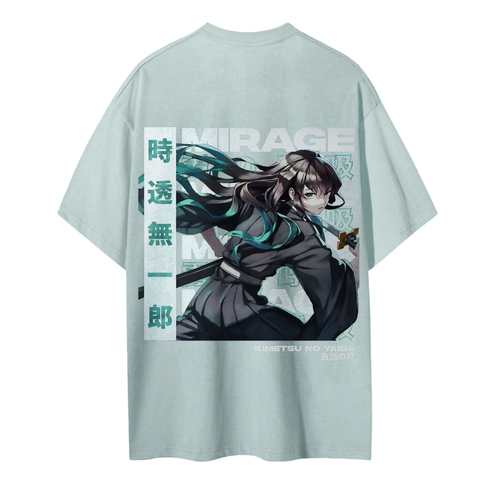 Muichiro Tokito Unisex Fit Cotton T-Shirt | Demon Slayer 
