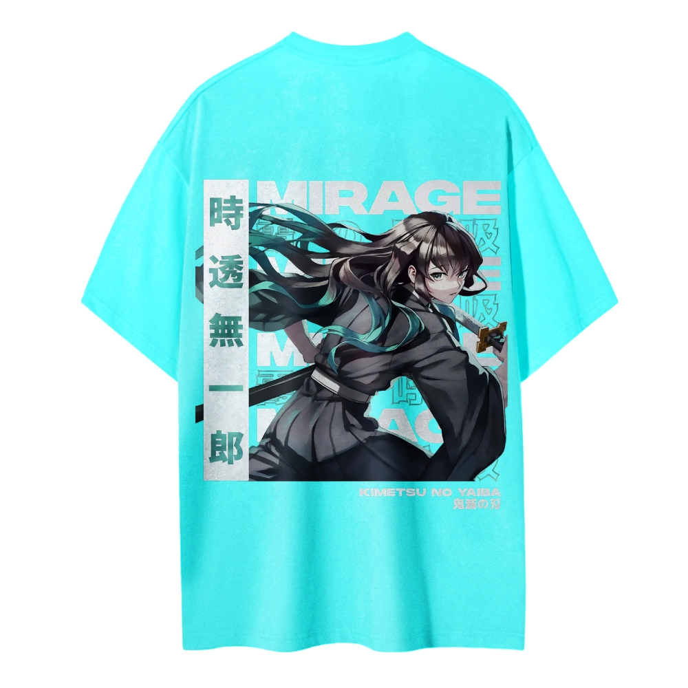 Muichiro Tokito Unisex Fit Cotton T-Shirt | Demon Slayer 