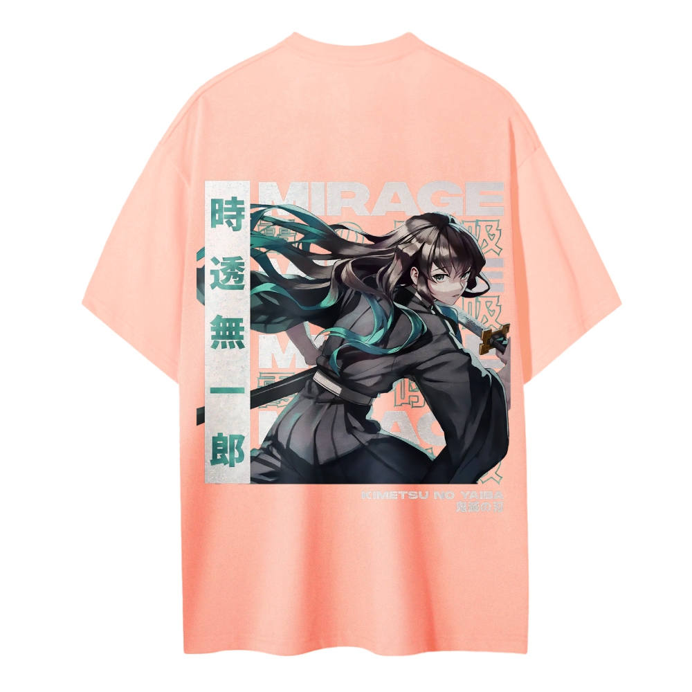Muichiro Tokito Unisex Fit Cotton T-Shirt | Demon Slayer 