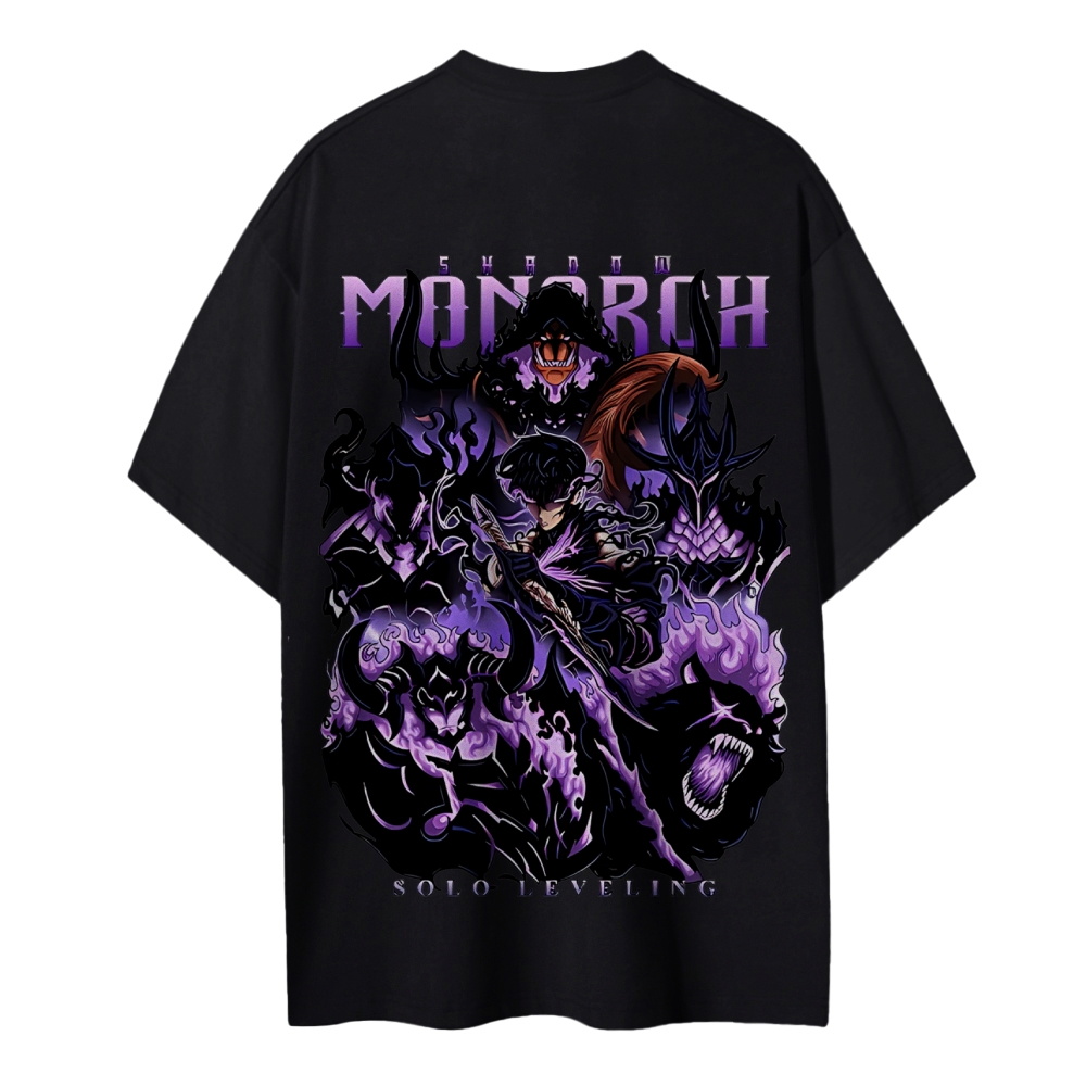 Sung Jinwoo Vintage Unisex Cotton T-Shirt | Solo Leveling