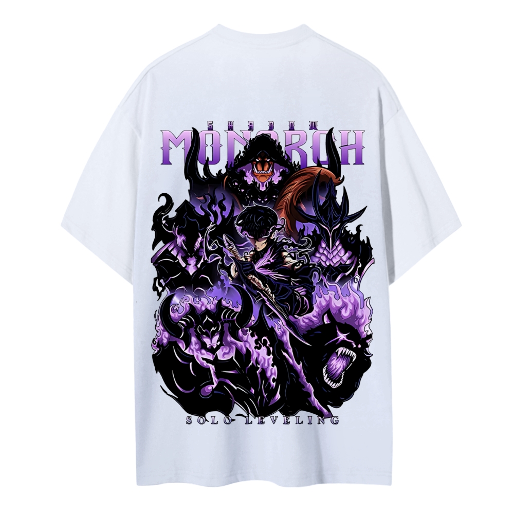 Sung Jinwoo Vintage Unisex Cotton T-Shirt | Solo Leveling