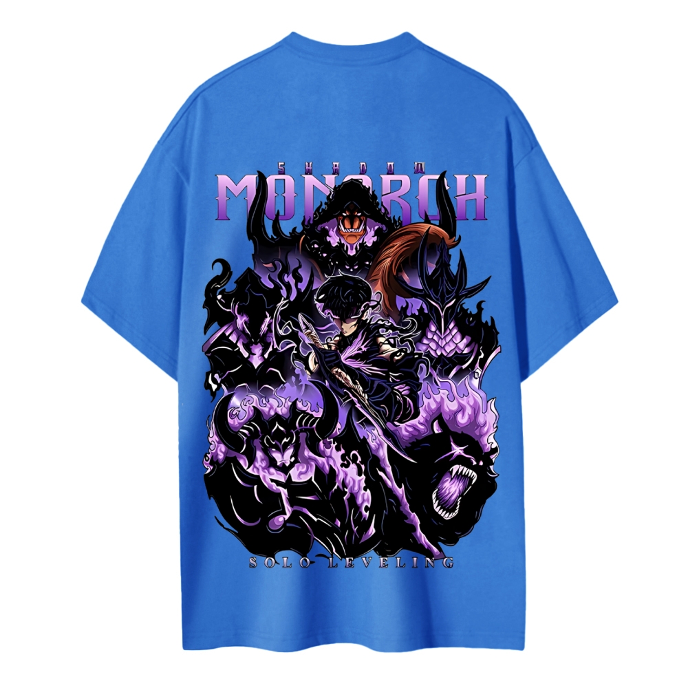 Sung Jinwoo Vintage Unisex Cotton T-Shirt | Solo Leveling