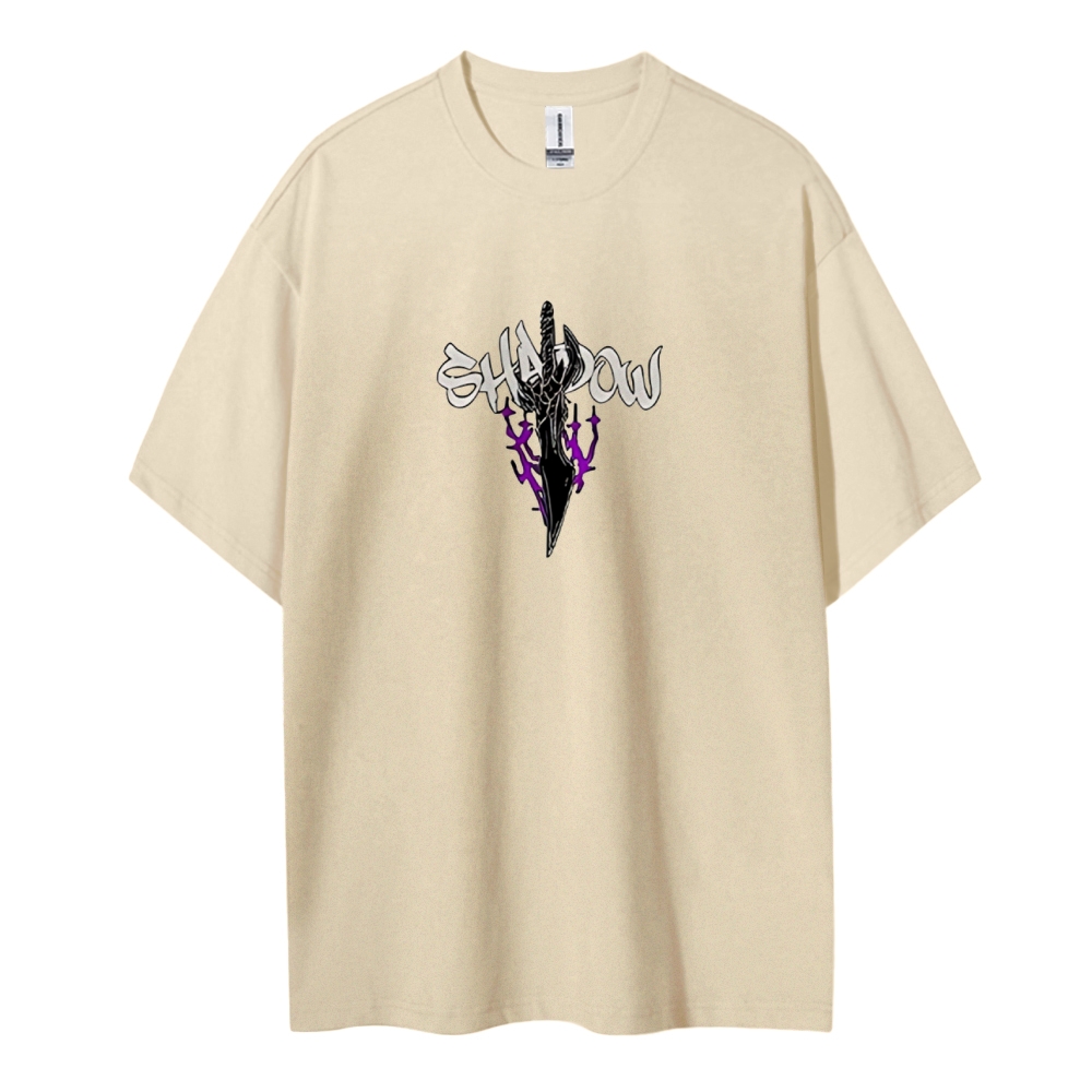 Sung Jinwoo Vintage Unisex Cotton T-Shirt | Solo Leveling