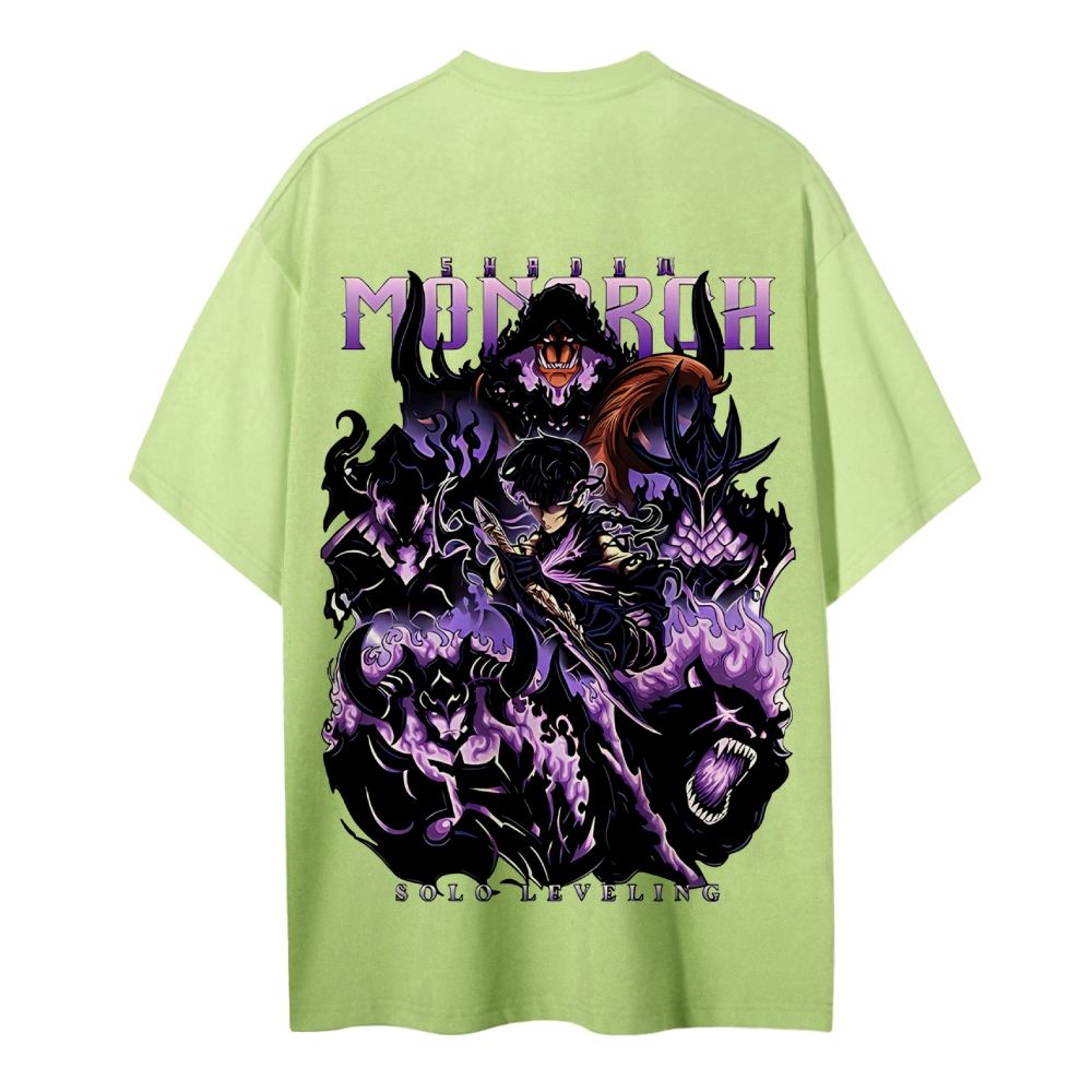 Sung Jinwoo Vintage Unisex Cotton T-Shirt | Solo Leveling