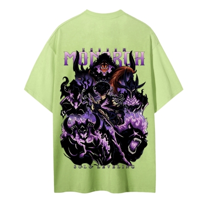 Sung Jinwoo Vintage Unisex Cotton T-Shirt | Solo Leveling