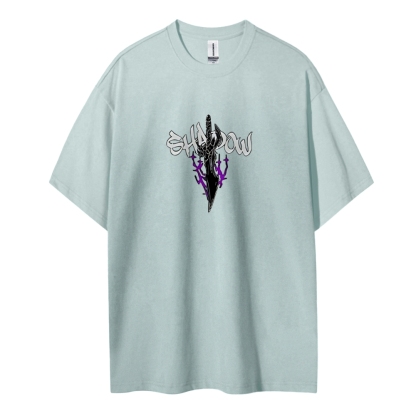 Sung Jinwoo Vintage Unisex Cotton T-Shirt | Solo Leveling
