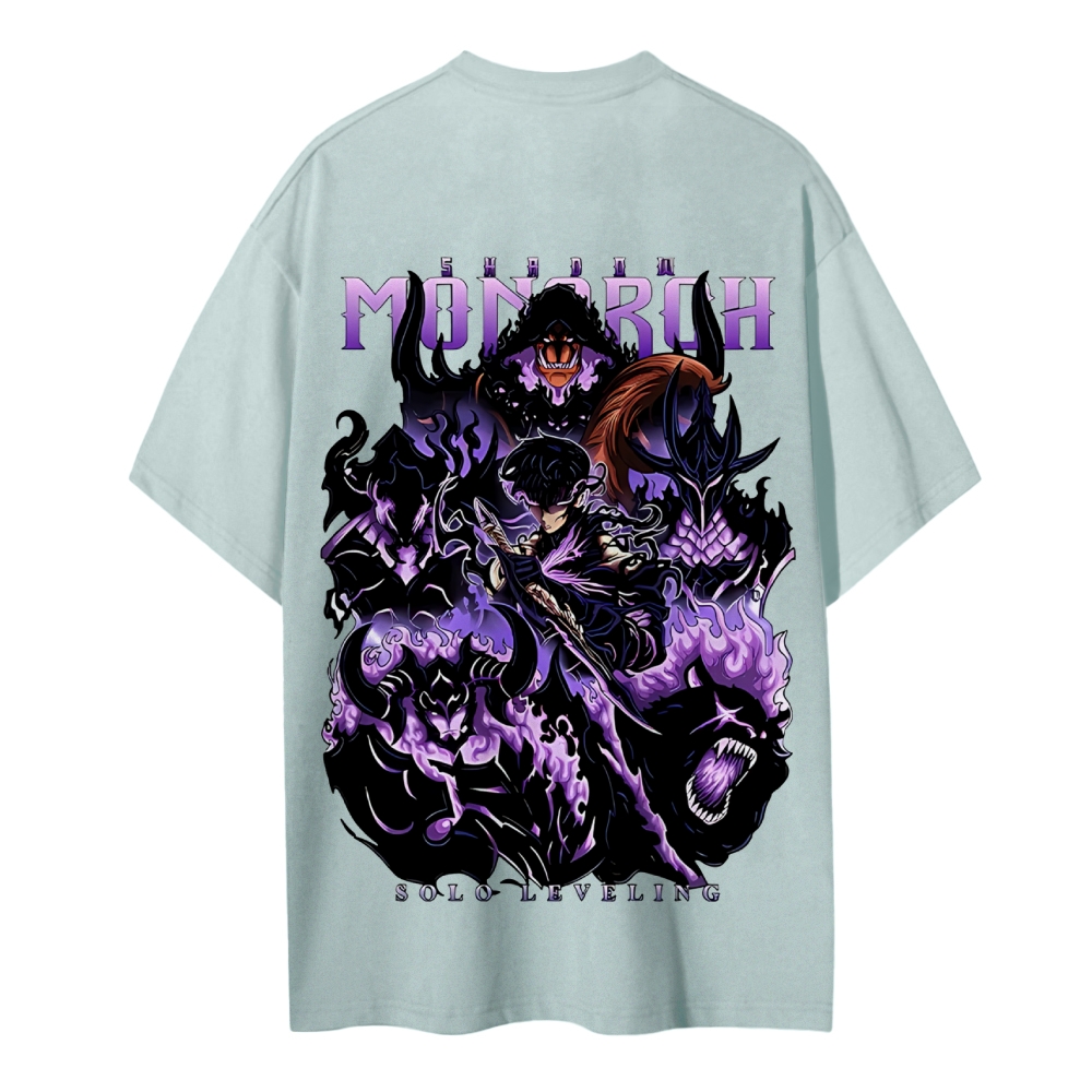 Sung Jinwoo Vintage Unisex Cotton T-Shirt | Solo Leveling