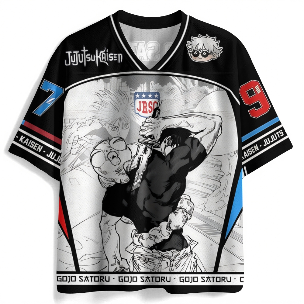 Jujutsu Kaisen Anime Mesh Jersey Shirts 