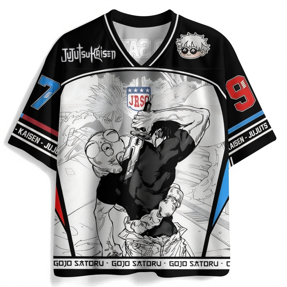 Jujutsu Kaisen Anime Mesh Jersey Shirts