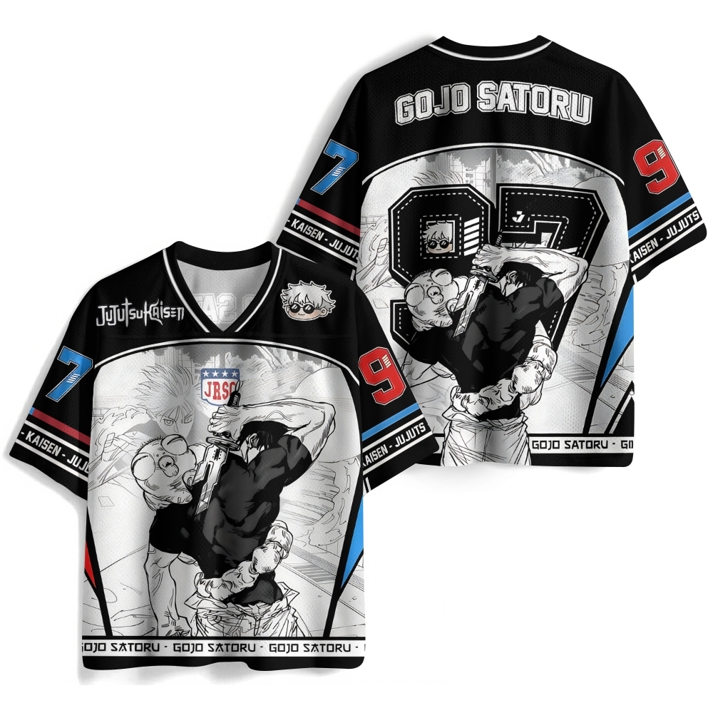 Jujutsu Kaisen Anime Mesh Jersey Shirts 
