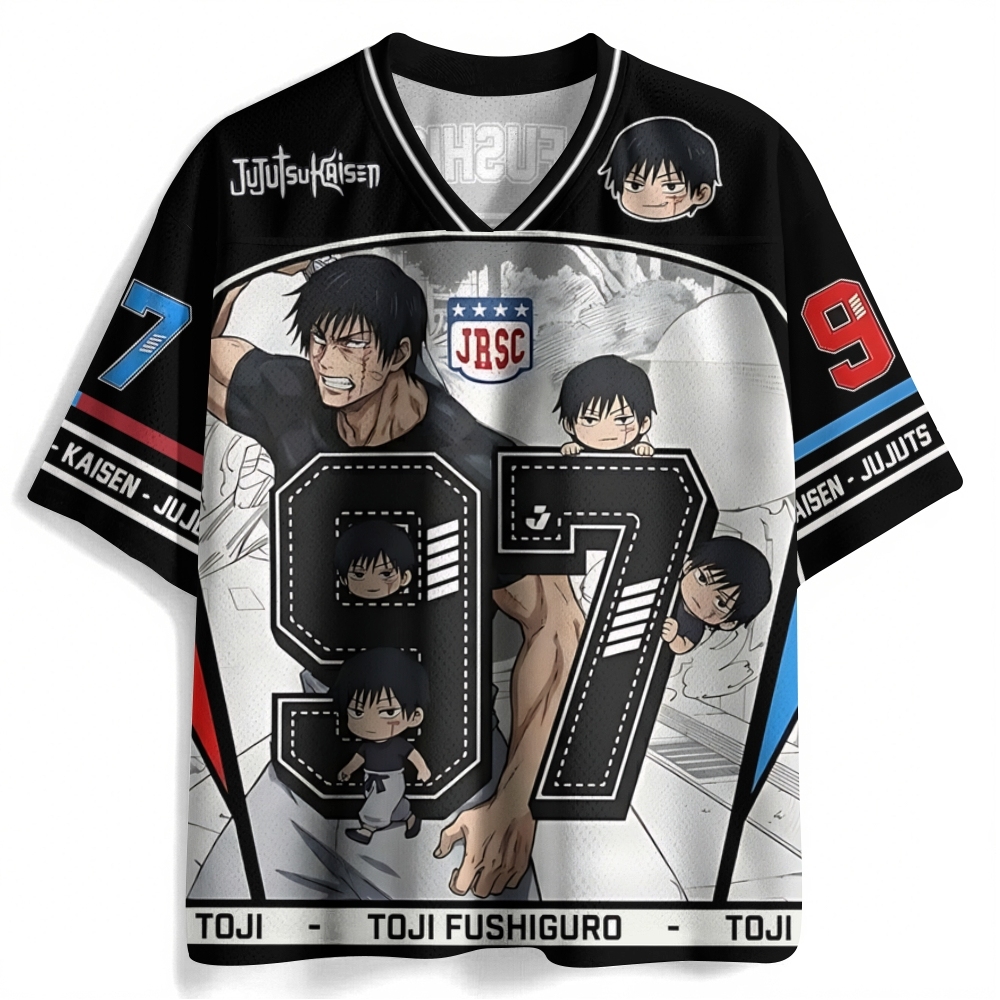 Jujutsu Kaisen Anime Mesh Jersey Shirts